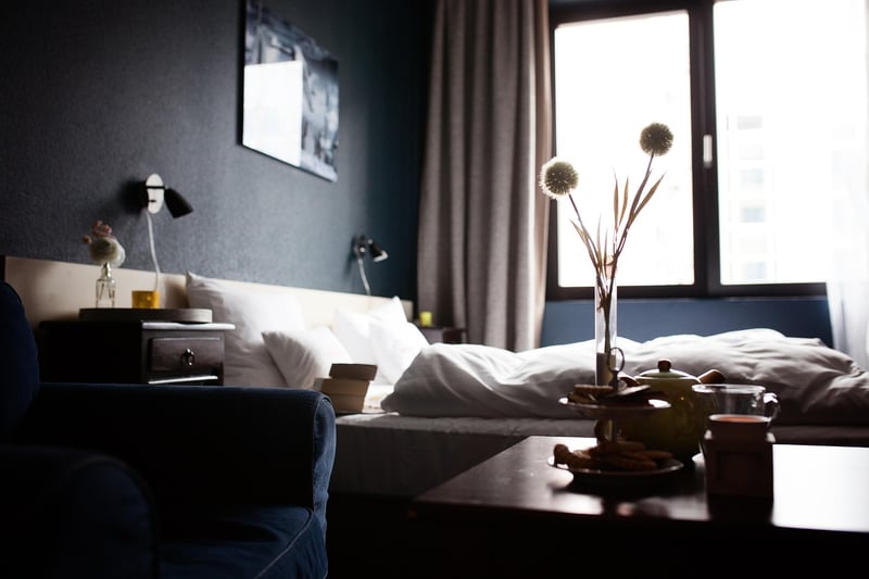 Elegant Brass Mirror